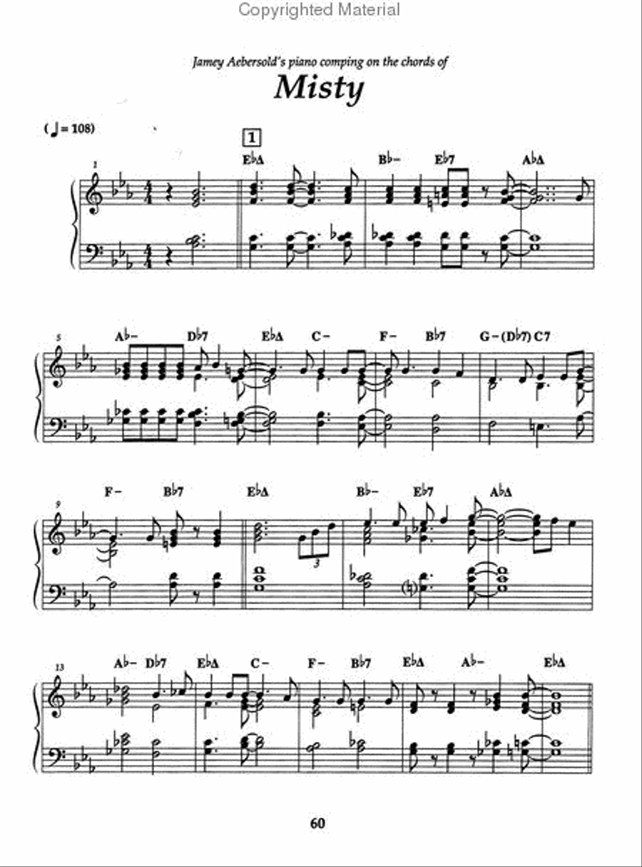 Jazz Piano Voicings - Volume 70 "Killer Joe"