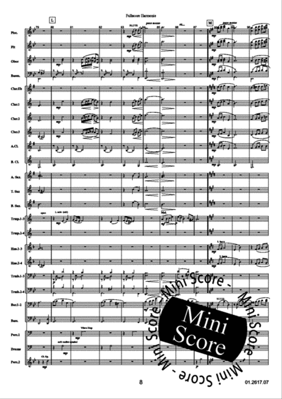 For Fans Only For Fans Only Concert Band scores gallery preview page 12