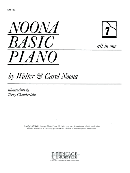 Noona Basic Piano Book 7