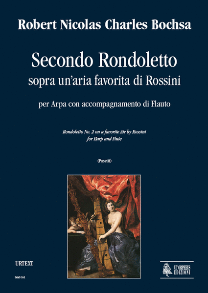 Rondoletto No. 2 on a Favorite Air by Rossini for Harp and Flute