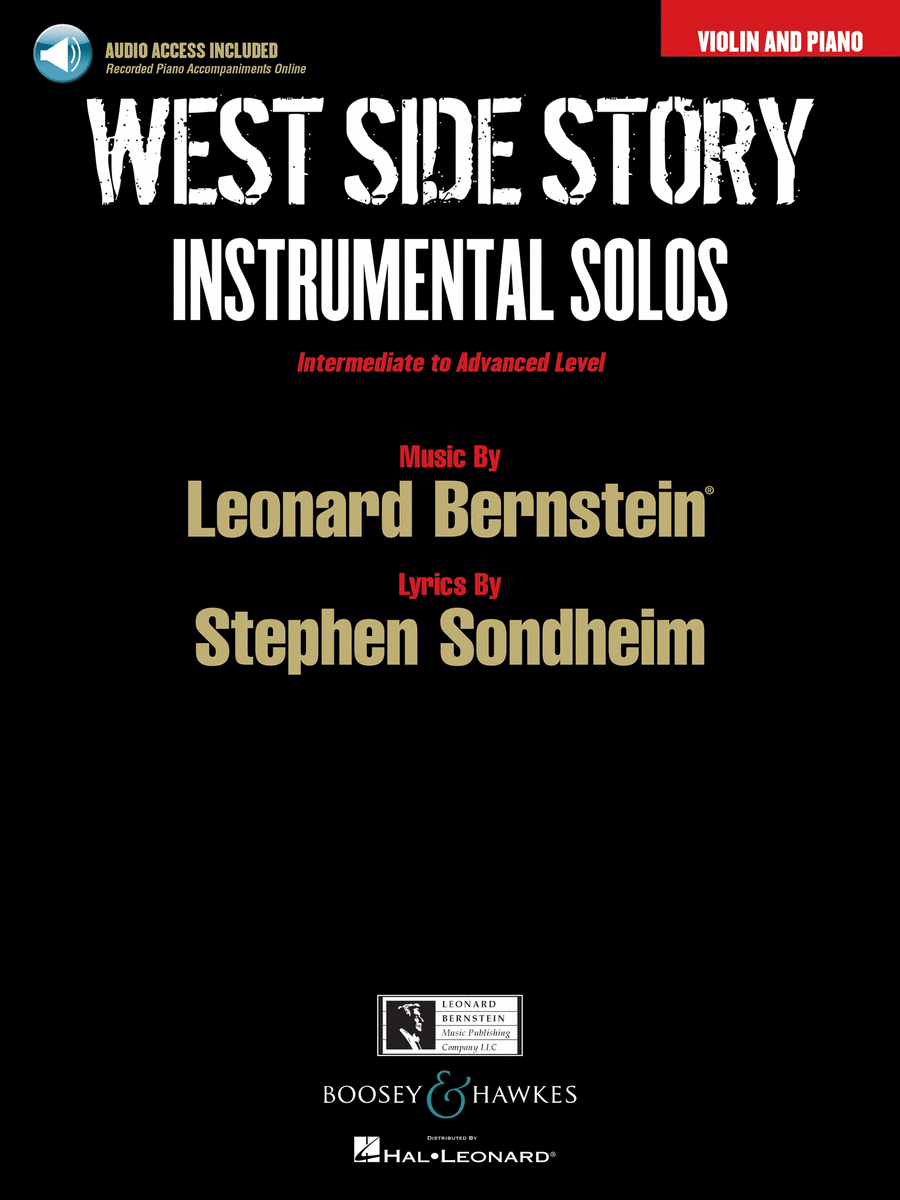 West Side Story Instrumental Solos Violin Solo scores gallery preview page 1