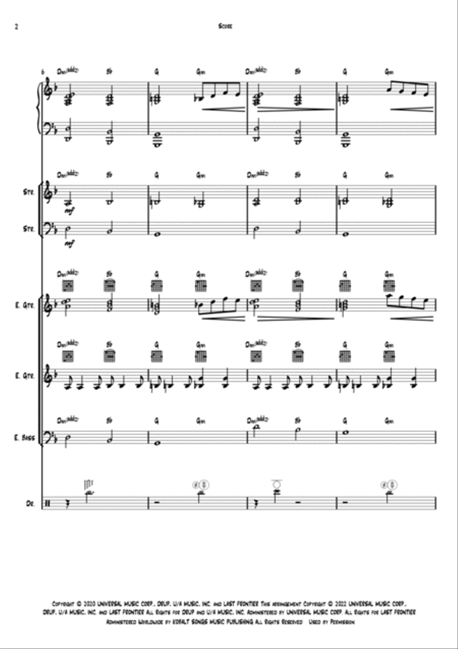 No Time To Die Small Ensemble scores gallery preview page 2