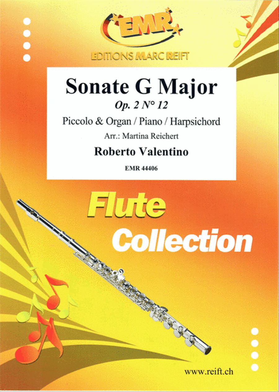 Sonate G Major Sonate G Major Piccolo scores gallery preview page 1