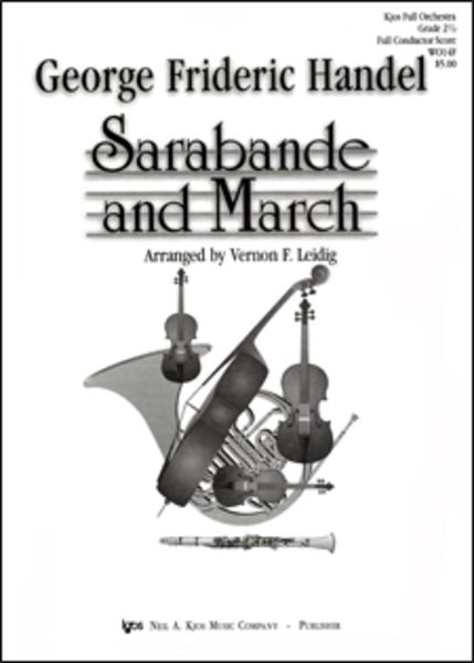 Sarabande & March - Score