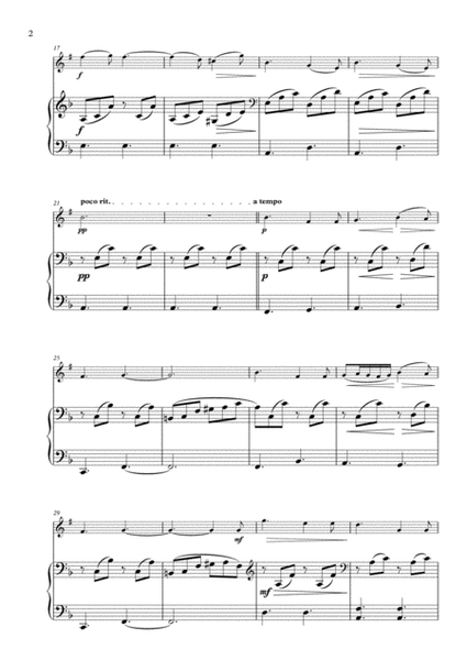 Romance Op. 17 arranged for Soprano Saxophone and Piano image number null