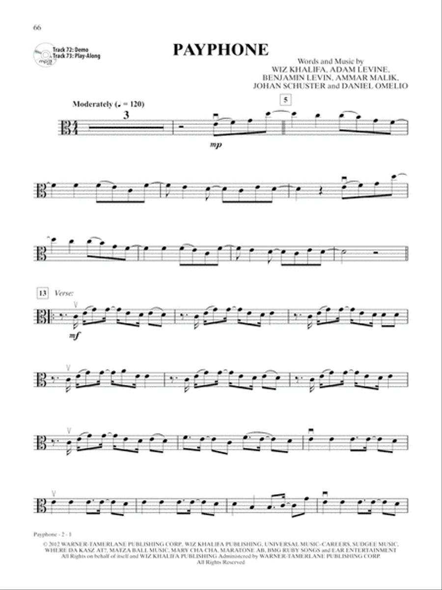 Ultimate Pop & Rock Instrumental Solos for Strings String Orchestra scores gallery preview page 5