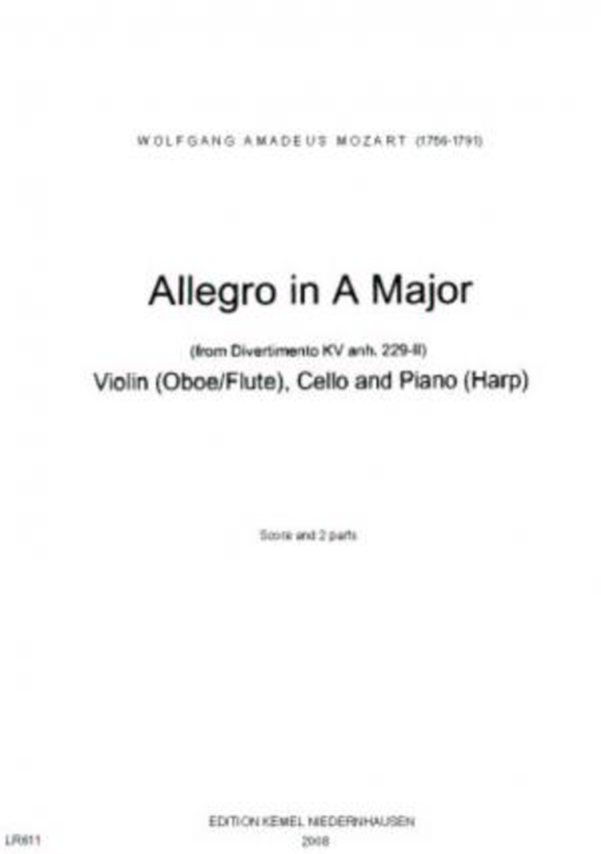 Allegro in A major