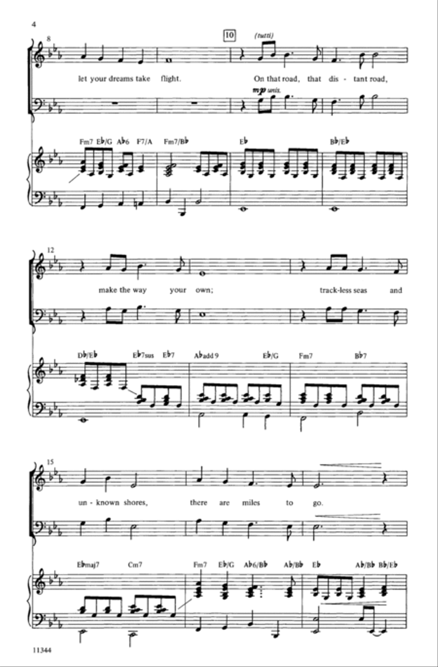 The Road Less Traveled The Road Less Traveled 4-Part scores gallery preview page 3