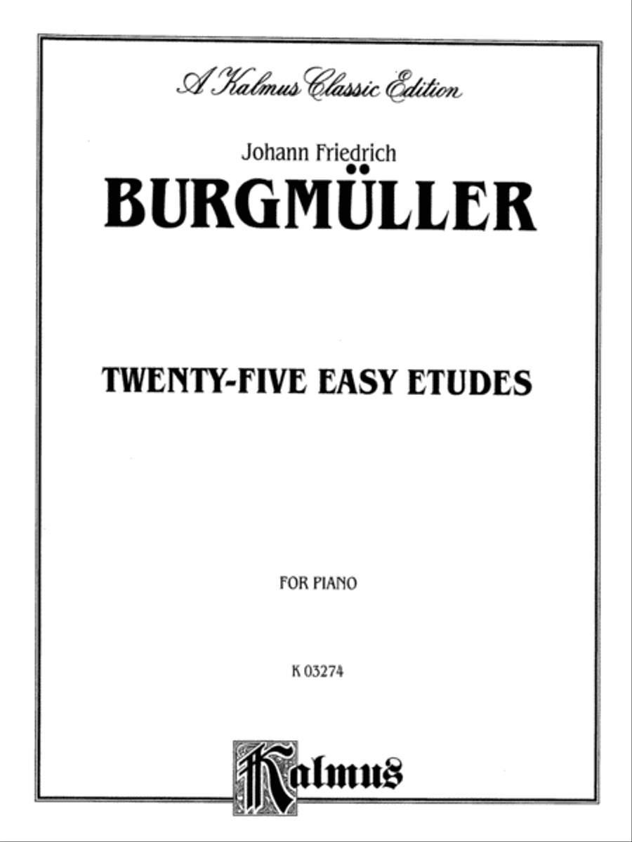 Twenty-five Easy Etudes, Op. 100 Piano Method scores gallery preview page 2