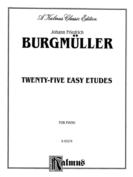 Twenty-five Easy Etudes, Op. 100