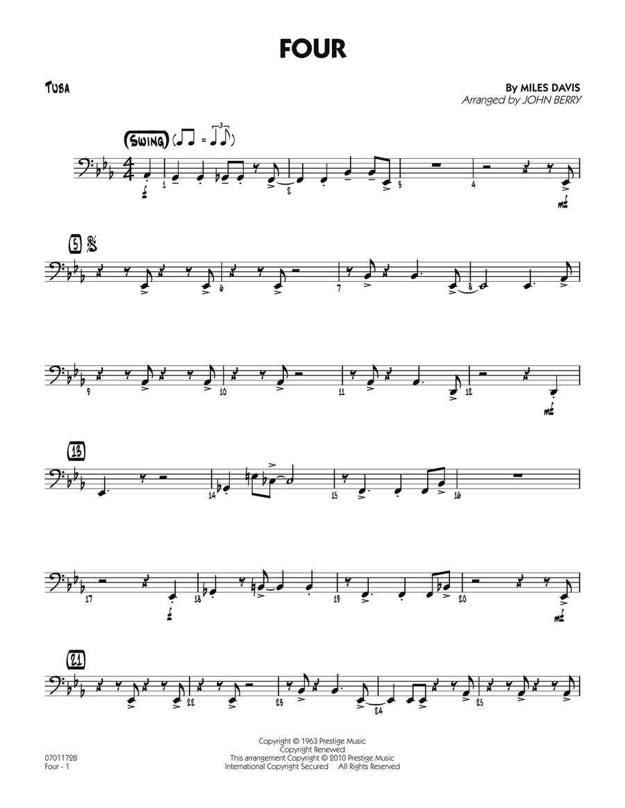 Four - Tuba