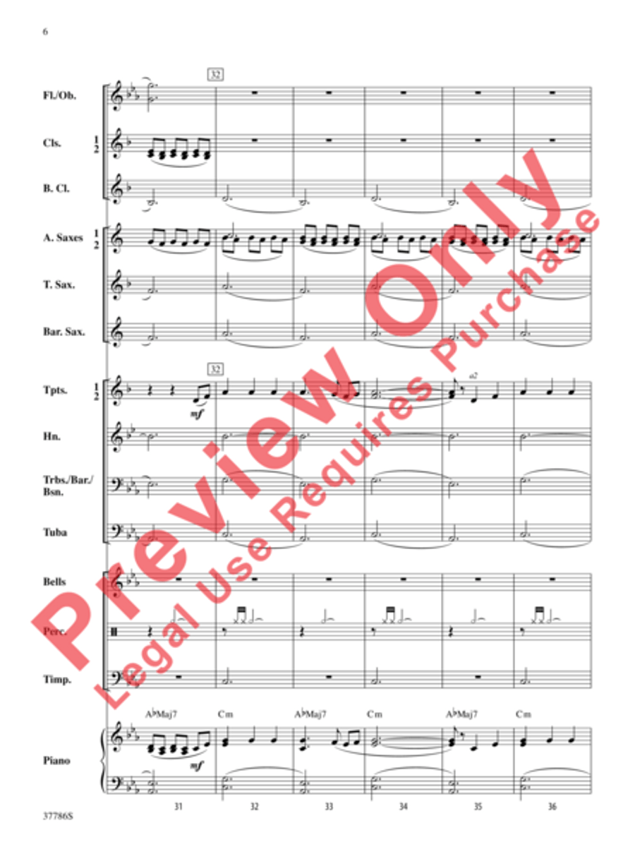 A Yiddish Lullaby Concert Band scores gallery preview page 7