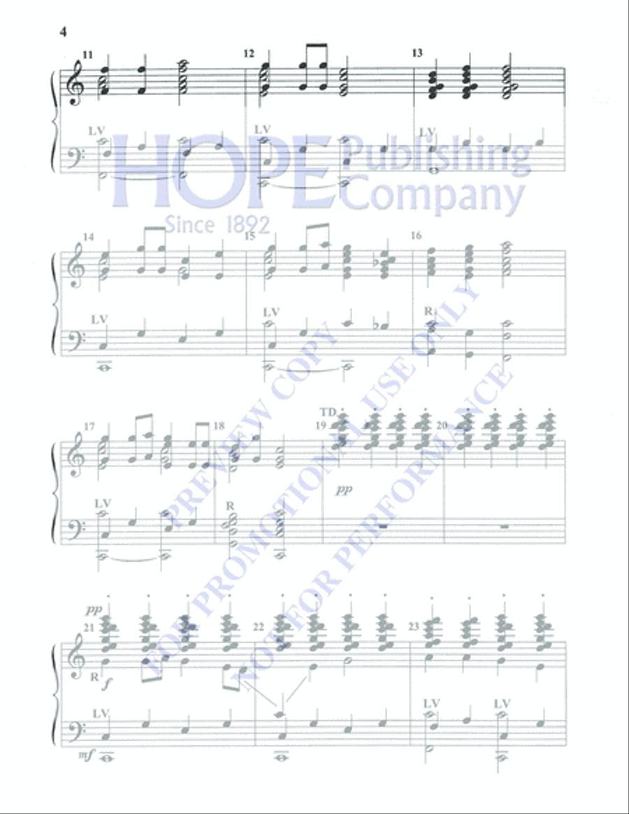 Holiday Favorites for Handbells 5-Octaves scores gallery preview page 6