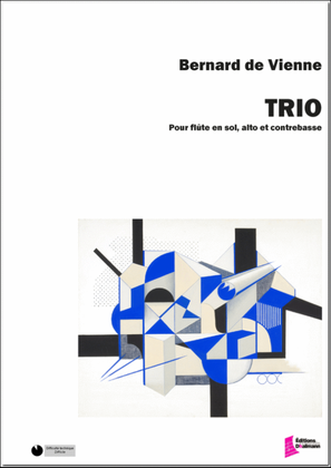 Trio pour flûte en sol, alto, contrebasse. Conducteur et parties.