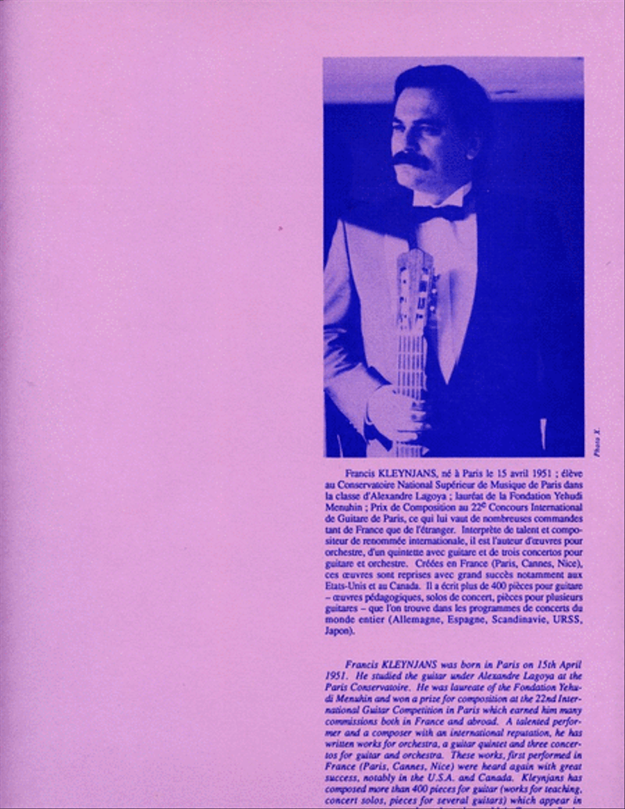 Complainte Et Elegie Op.108 (guitar Solo) Acoustic Guitar scores gallery preview page 2