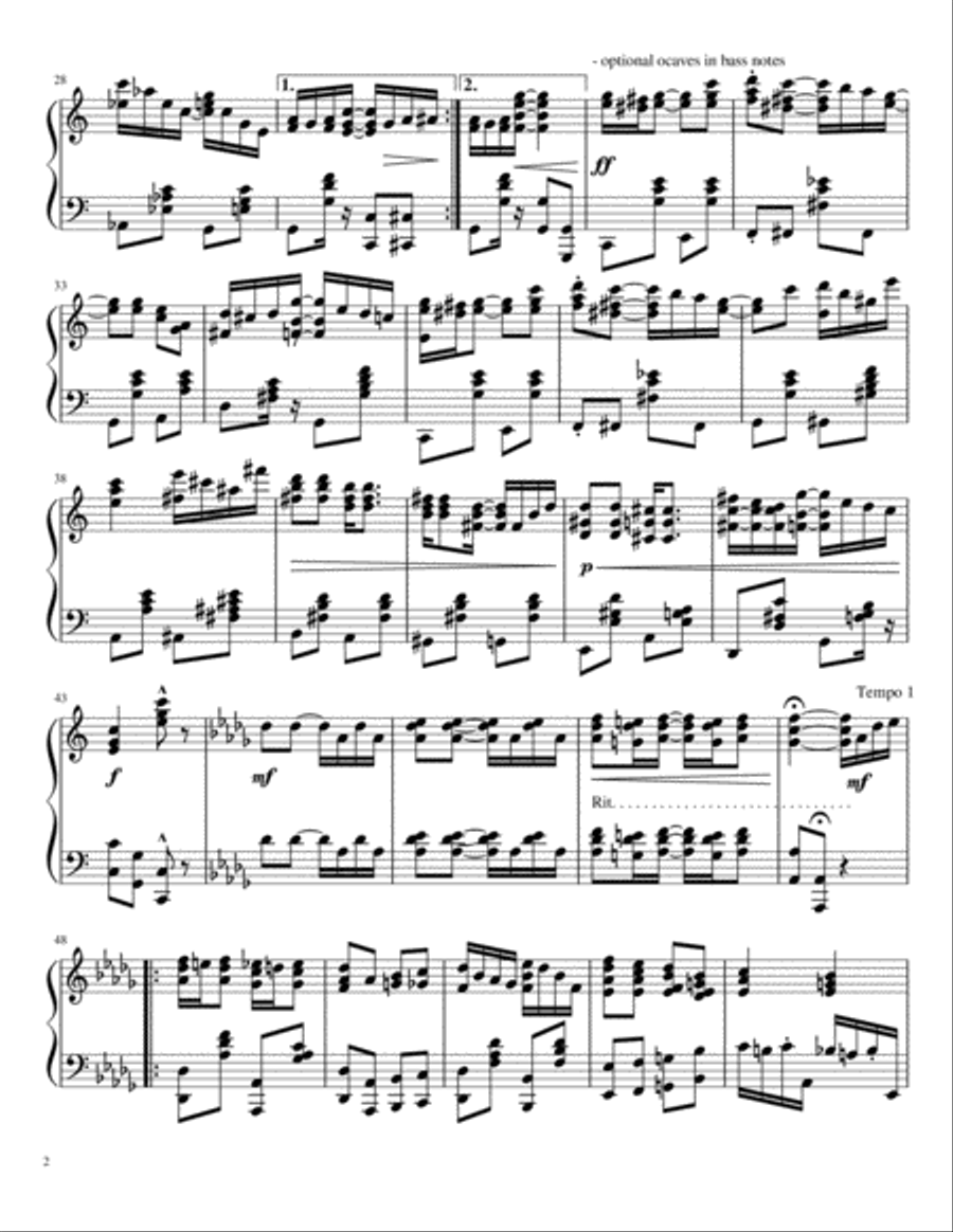 Confidence: A Rag Confidence: A Rag Piano Solo scores gallery preview page 2