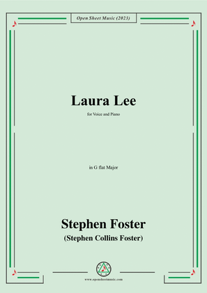 S. Foster-Laura Lee,in G flat Major