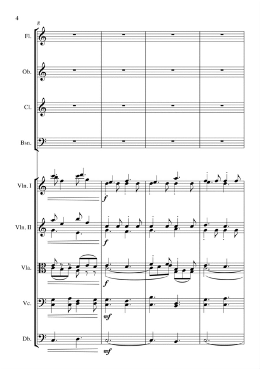 Balloon Ride Chamber Orchestra scores gallery preview page 4