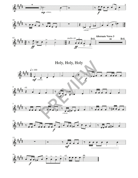 Mass for a Servant Church - Instrument edition