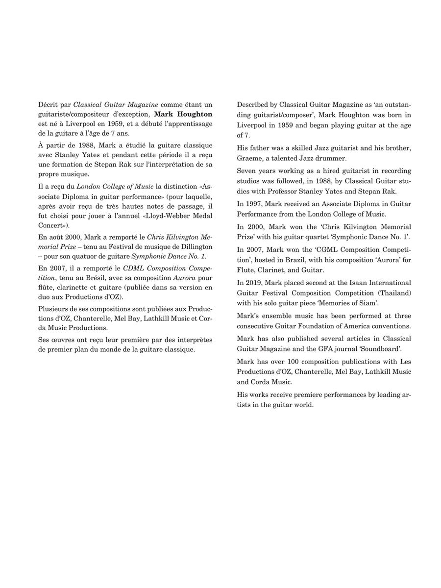 Shedfield Partita Classical Guitar scores gallery preview page 3