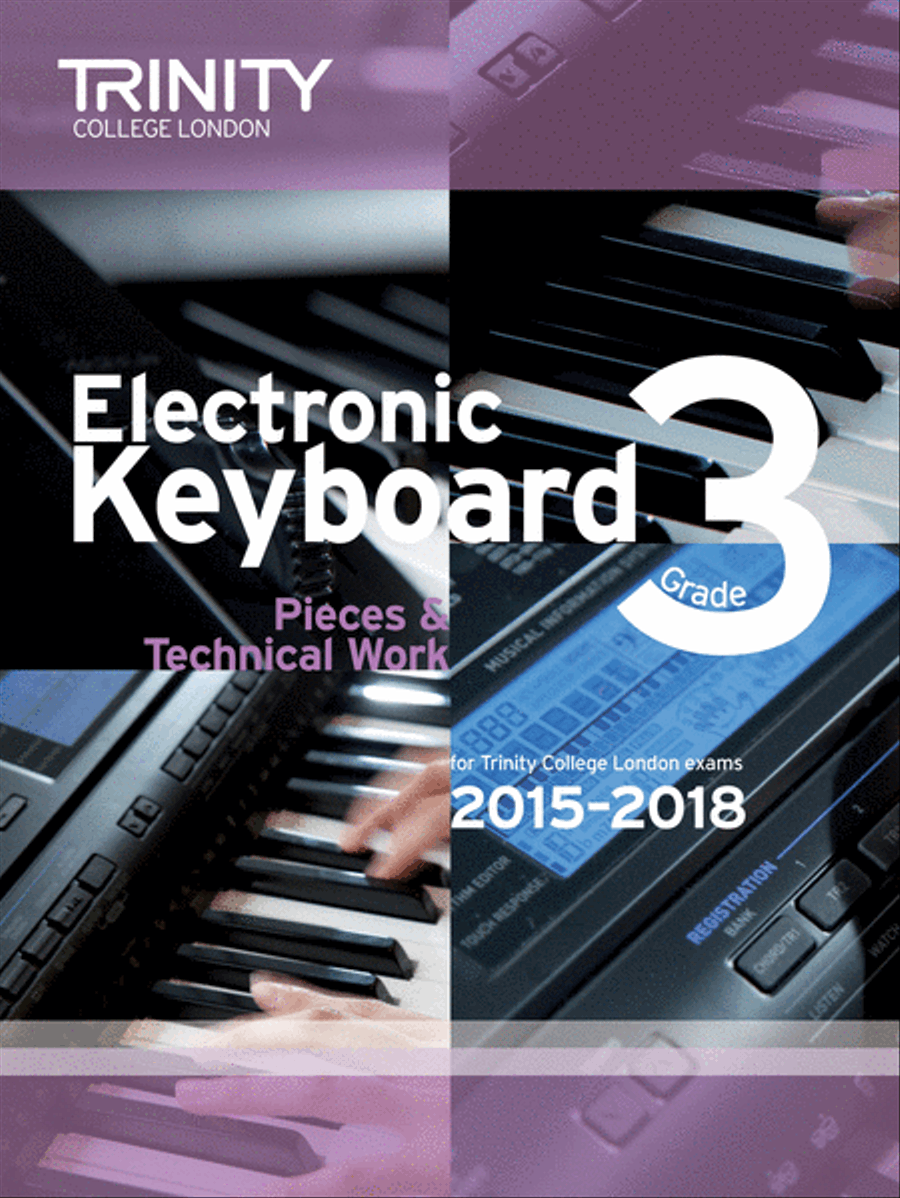 Electronic Keyboard Pieces & Technical Work 2015-2018: Grade 3 Electronic Keyboard scores gallery preview page 1