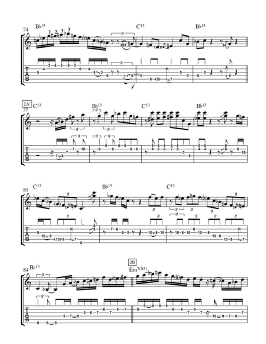 ☆楽譜/JOE BROENN/ジョーブラウン/ido-est/照井利幸/ギター