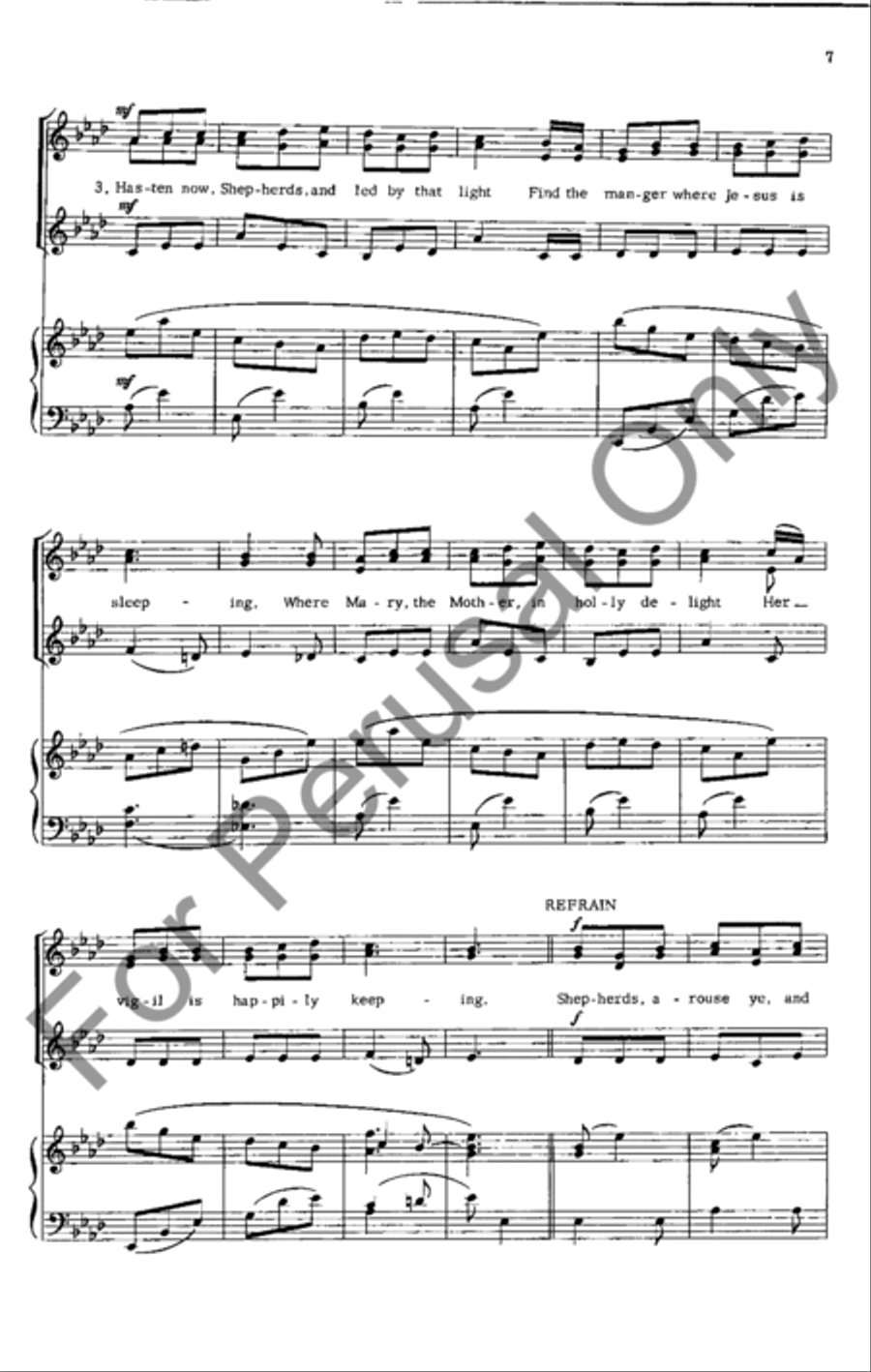 Your Savior Is Here Your Savior Is Here SSA scores gallery preview page 6