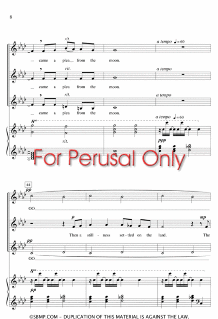 And Nature Smiled - SSA Octavo SSA scores gallery preview page 8