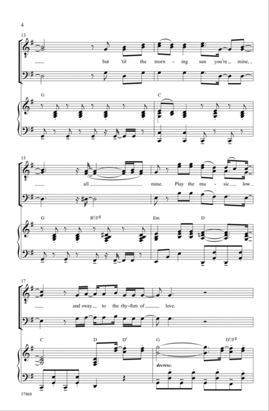 Rhythm of Love Rhythm of Love Choir scores gallery preview page 3