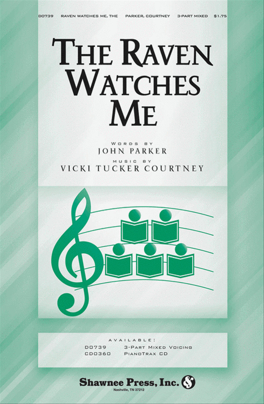 The Raven Watches Me The Raven Watches Me 3-Part scores gallery preview page 1