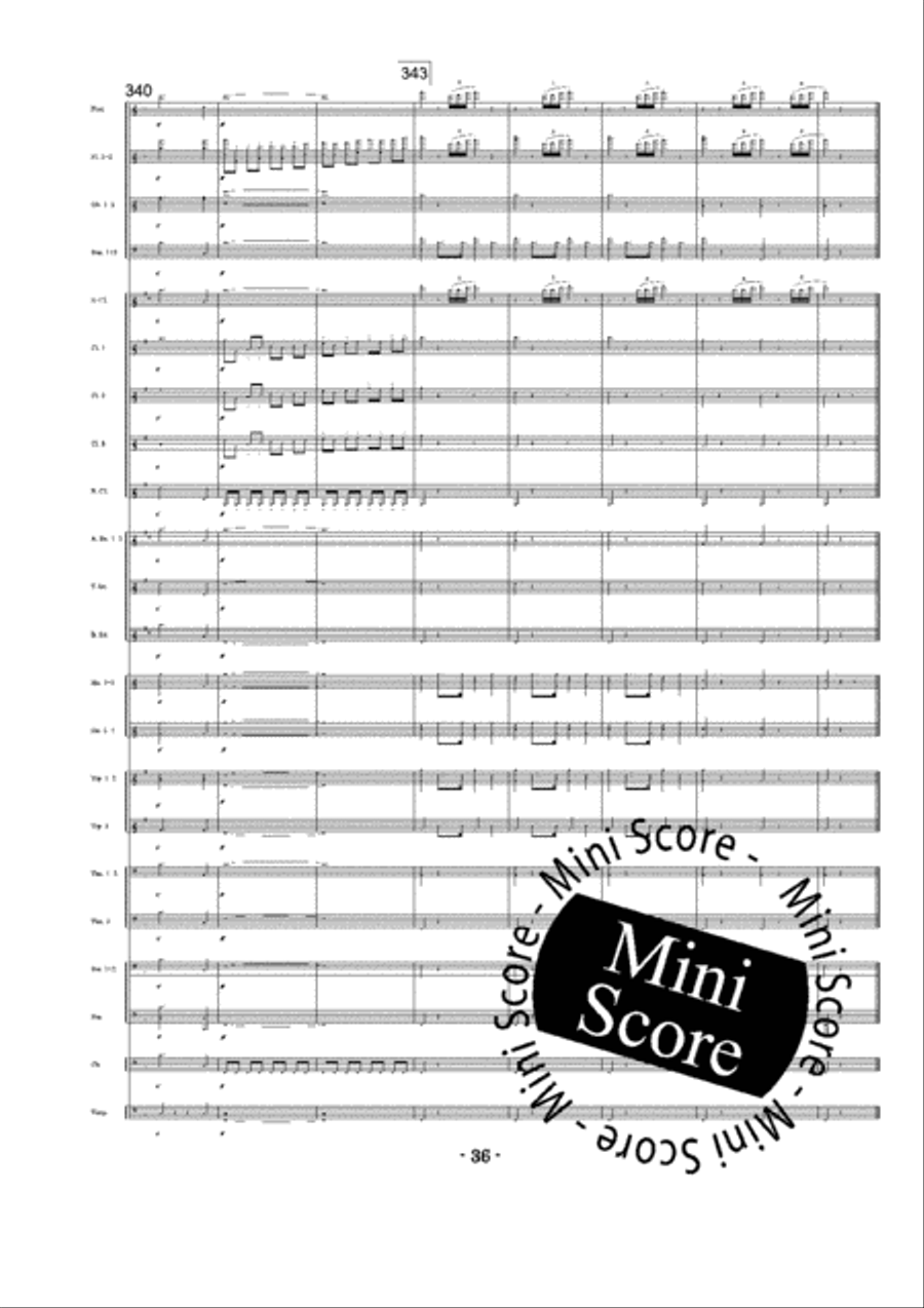Egmont Concert Band scores gallery preview page 40