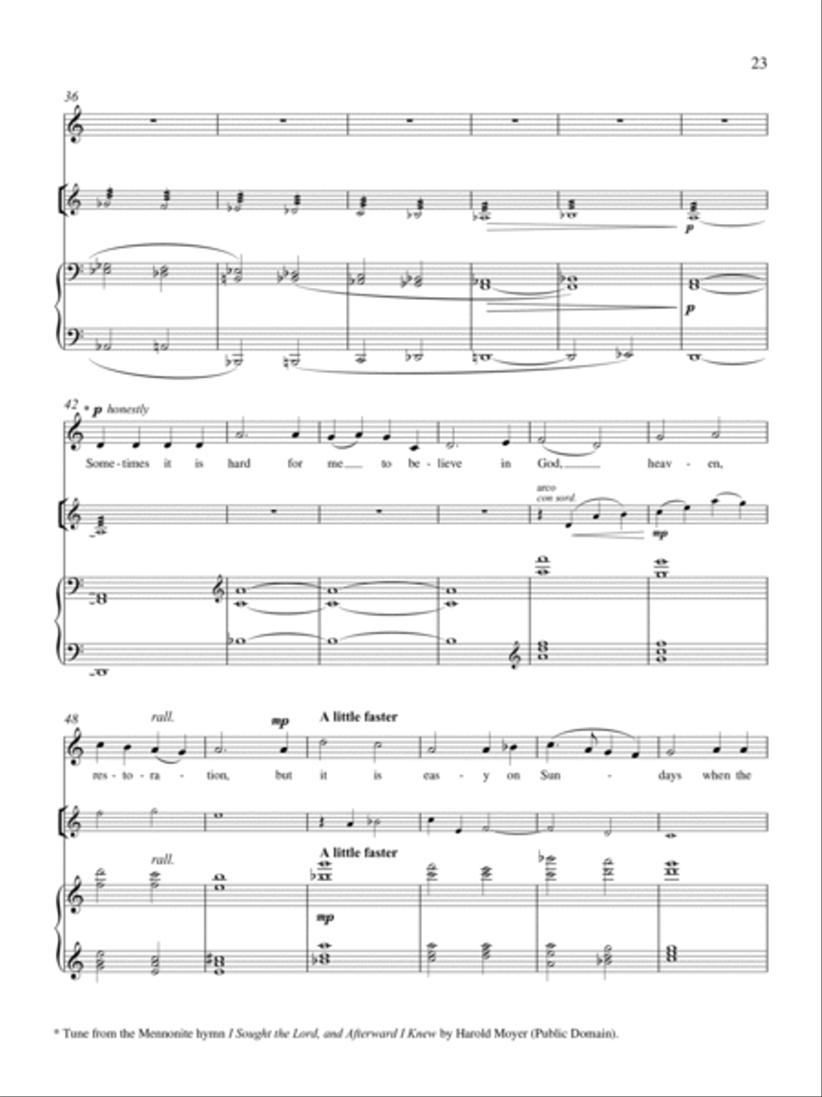 Hymn Soprano Voice scores gallery preview page 3