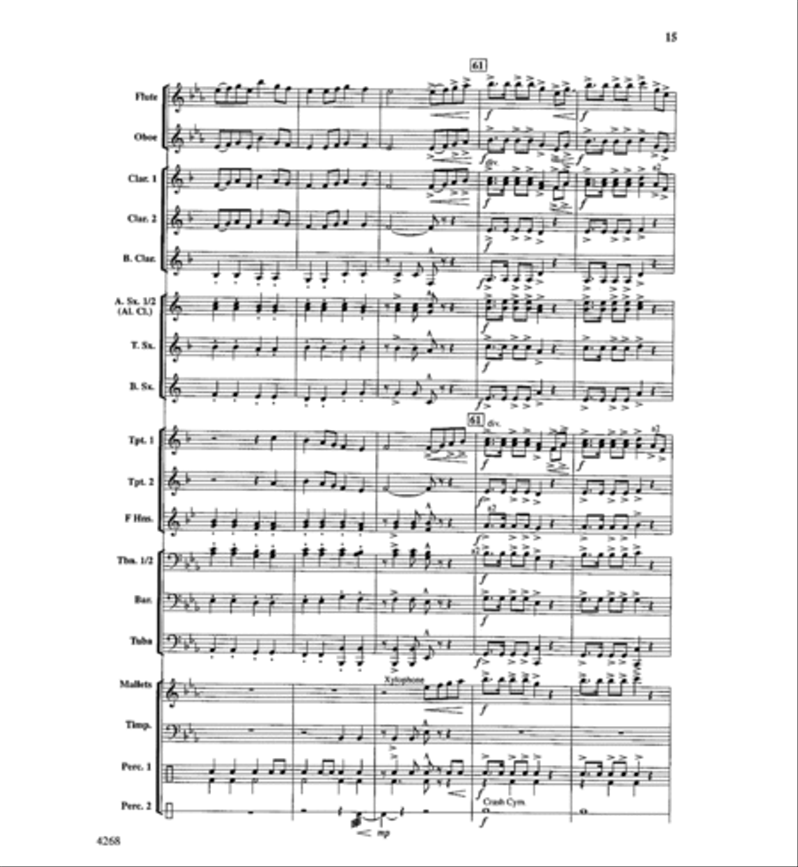 Winchester Chronicles Winchester Chronicles Concert Band scores gallery preview page 14