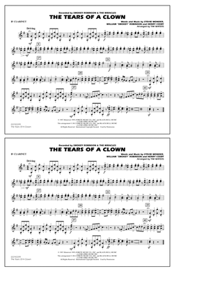 Book cover for The Tears Of A Clown - Bb Clarinet