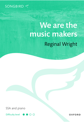 Book cover for We are the music makers