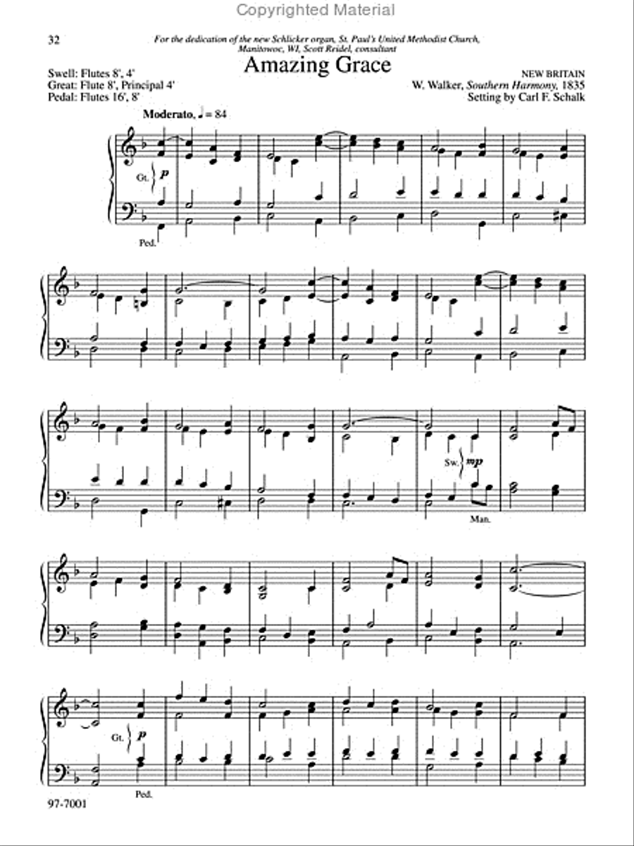 Musica Sacra: Easy Hymn Preludes for Organ, Vol. 1