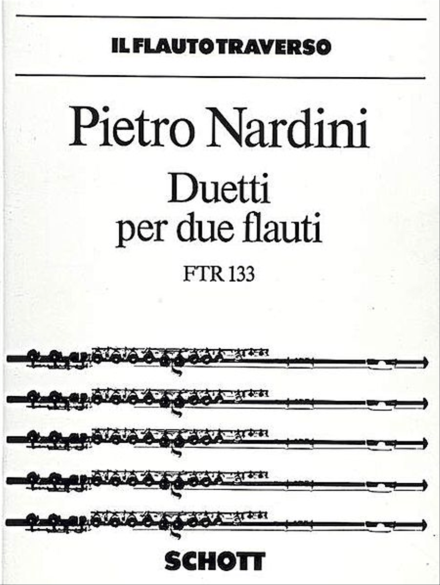 Duets for Two Flutes Flute Duet scores gallery preview page 1