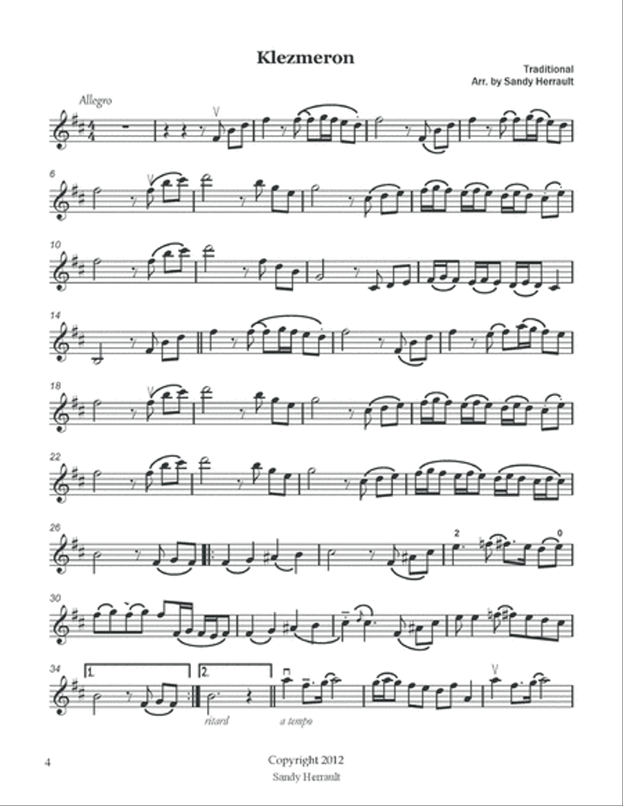 Smart Violin Method Book Five, for Violin and Piano Violin Solo scores gallery preview page 5