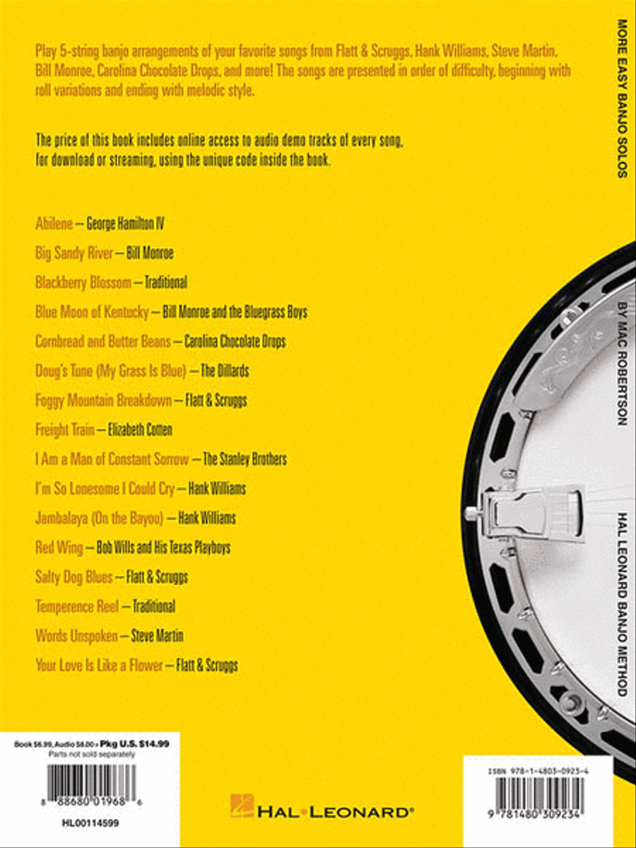 More Easy Banjo Solos - 2nd Edition Acoustic Guitar scores gallery preview page 2