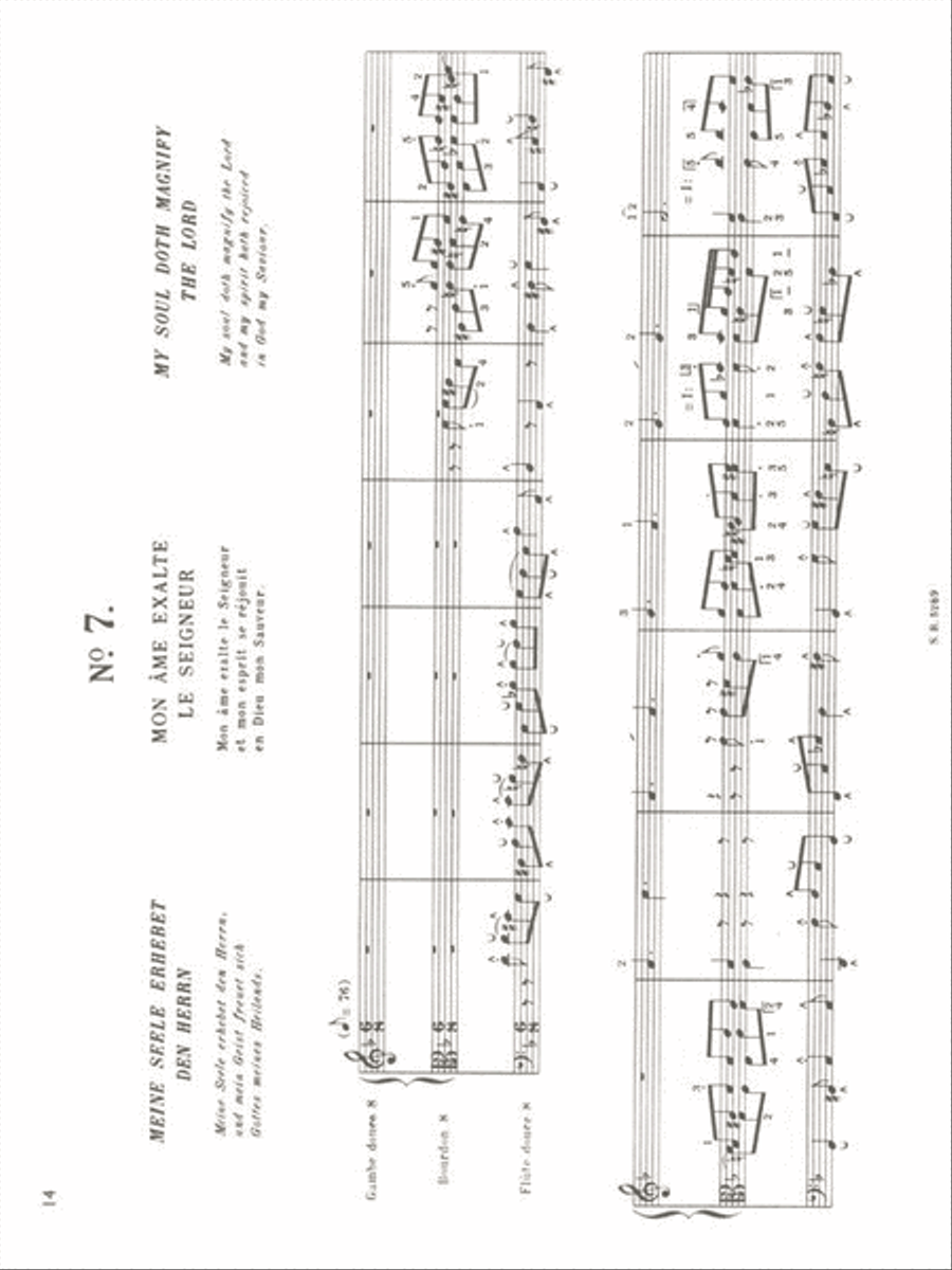 Complete Organ Works, Annotated And Fingered By Marcel Dupre (volume 10) Organ scores gallery preview page 2