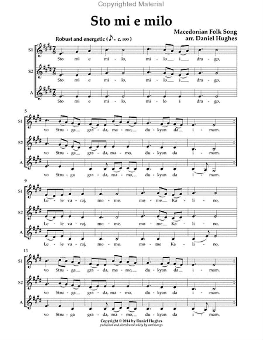 sto mie e milo SSA scores gallery preview page 2