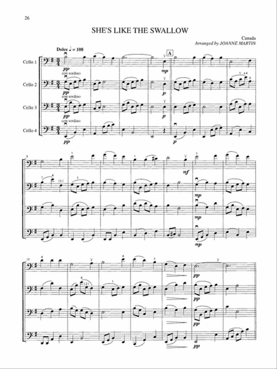 Folk Strings for Ensemble School and Community scores gallery preview page 9