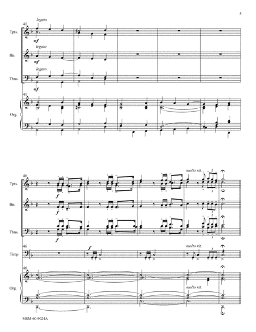 Holy God, We Praise Your Name Choir scores gallery preview page 5