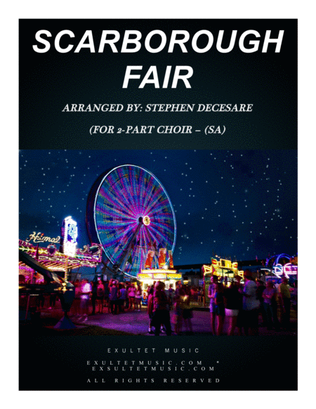 Book cover for Scarborough Fair (for 2-part choir - (SA)