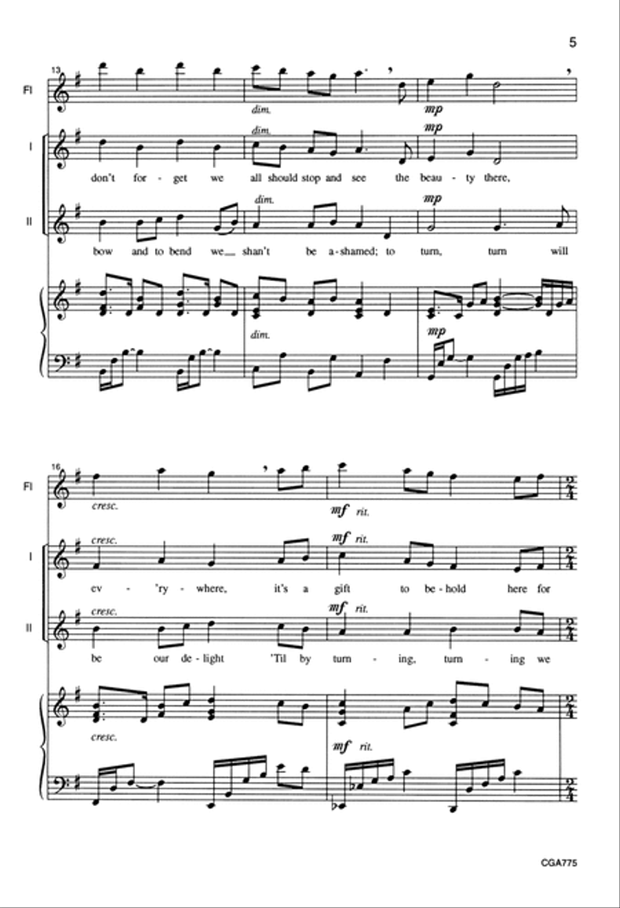 Gifts of Life SSA scores gallery preview page 5