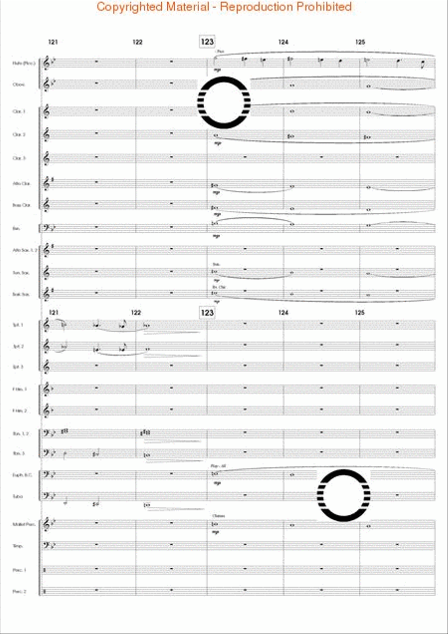 Black Granite III Black Granite III Concert Band scores gallery preview page 26