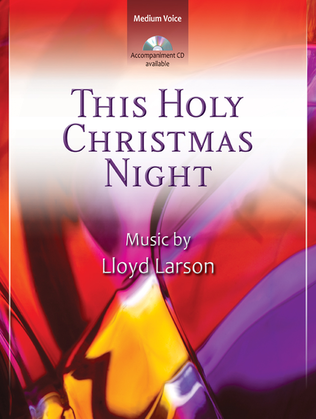 Book cover for This Holy Christmas Night - Vocal Solo