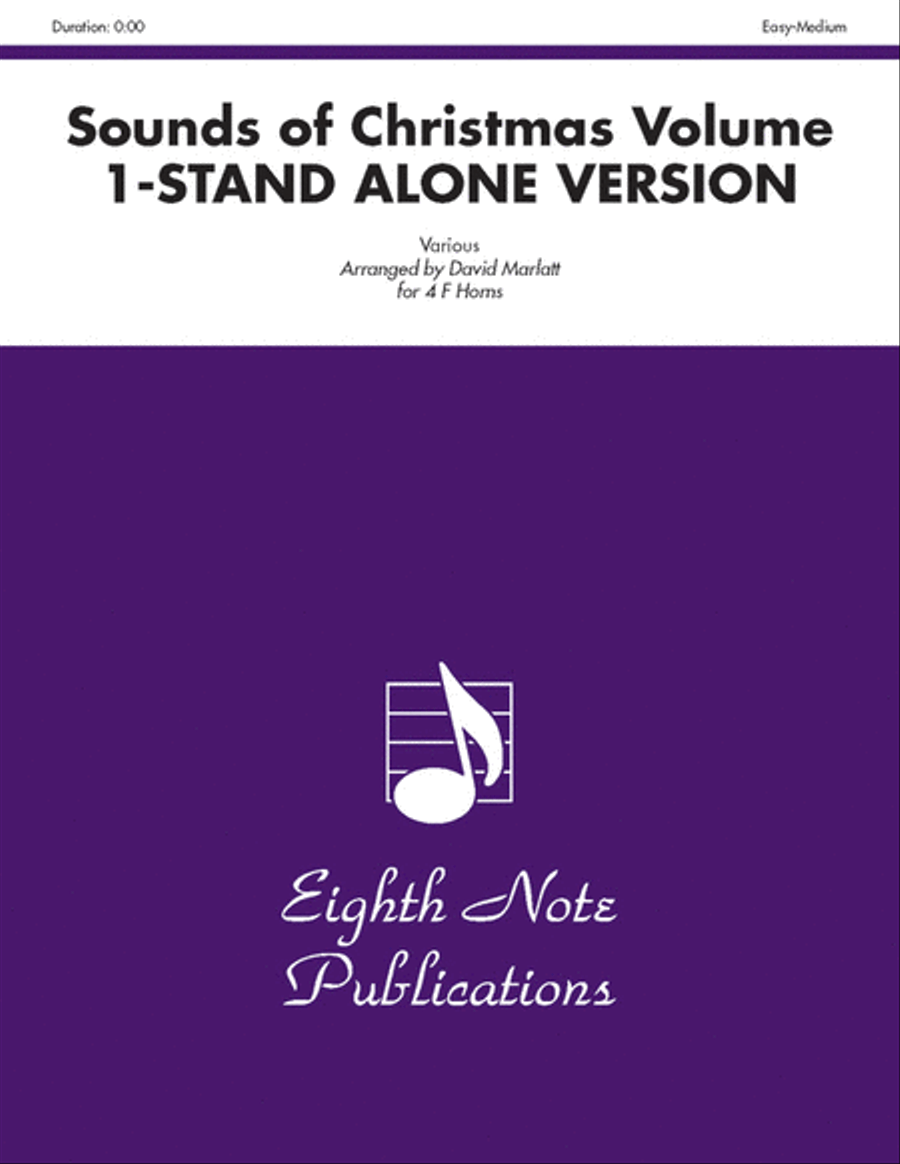 The Sounds of Christmas (stand alone version), Volume 1 French Horn Quartet scores gallery preview page 1