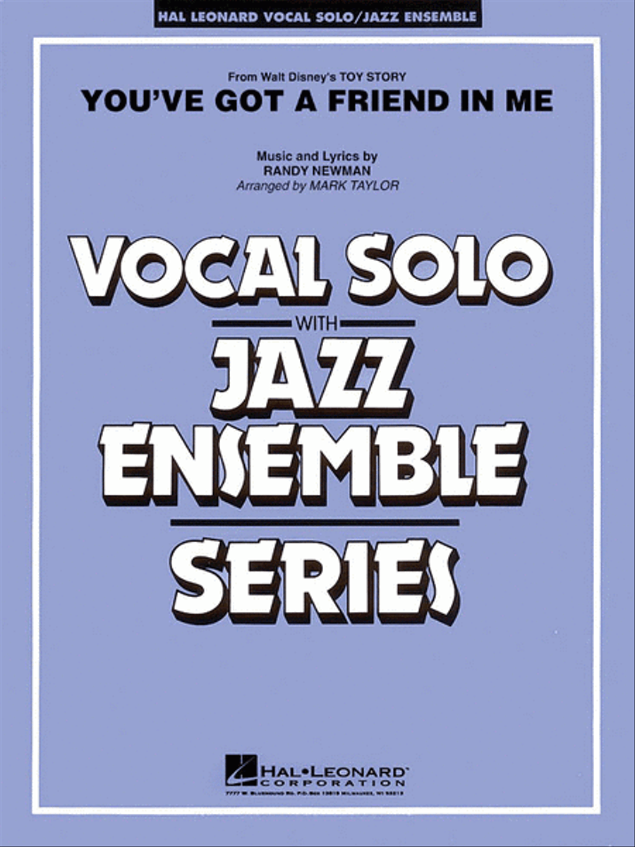 You've Got a Friend in Me (Key: A-flat) Jazz Ensemble scores gallery preview page 1