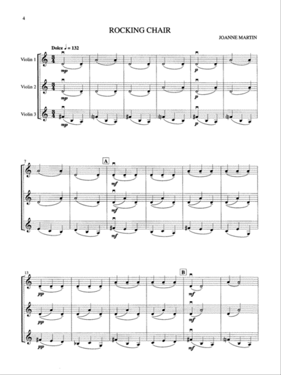 Trio Tapestry Small Ensemble scores gallery preview page 5